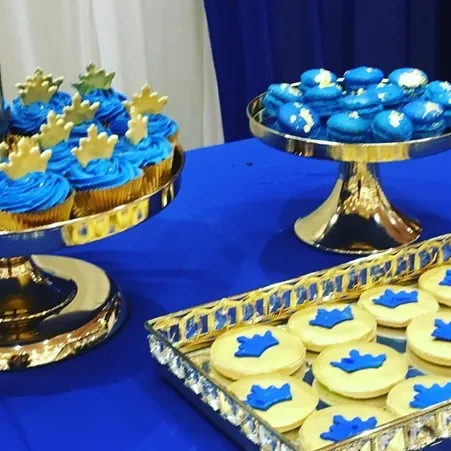 Prince Themed Cookies for crown cookies