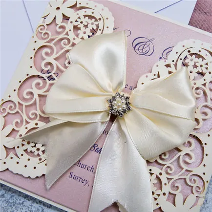 Laser-Cut Invitation Design 050