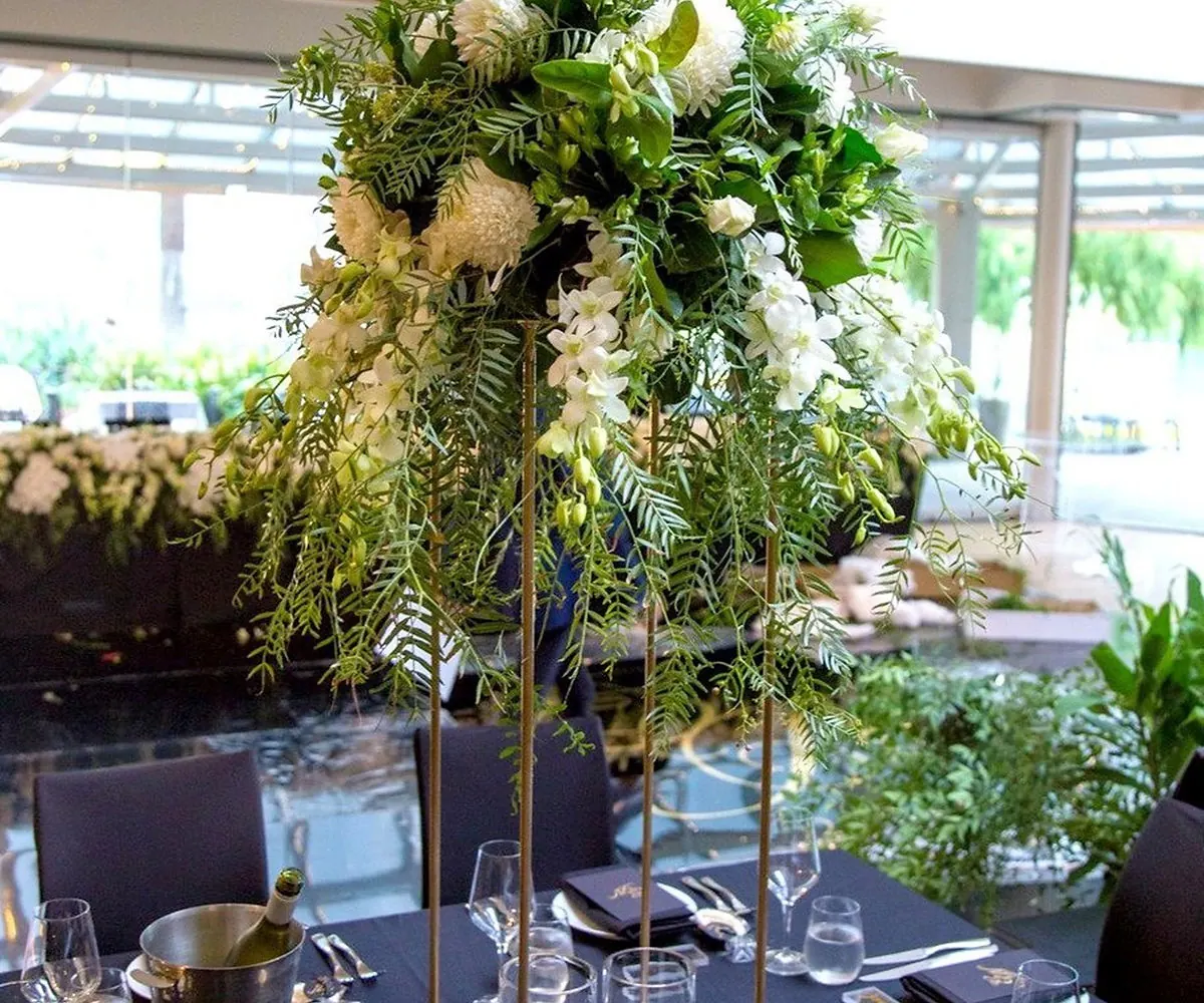 tall flower centrepieces