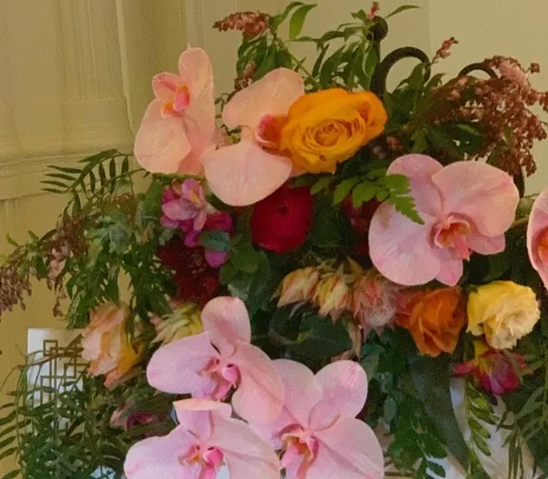 Mixed Colour Bouquet for Pink Phalaenopsis orchids