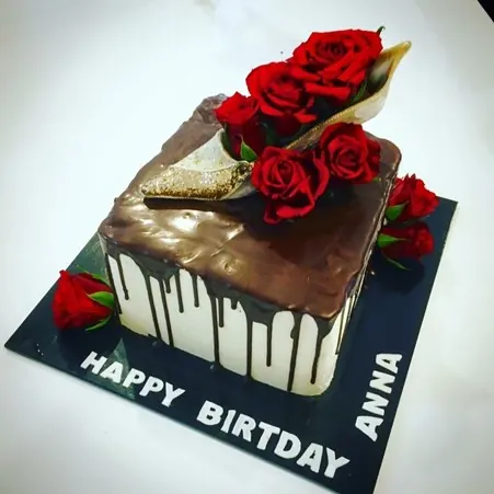 Shoe Cake for Golden Slipper