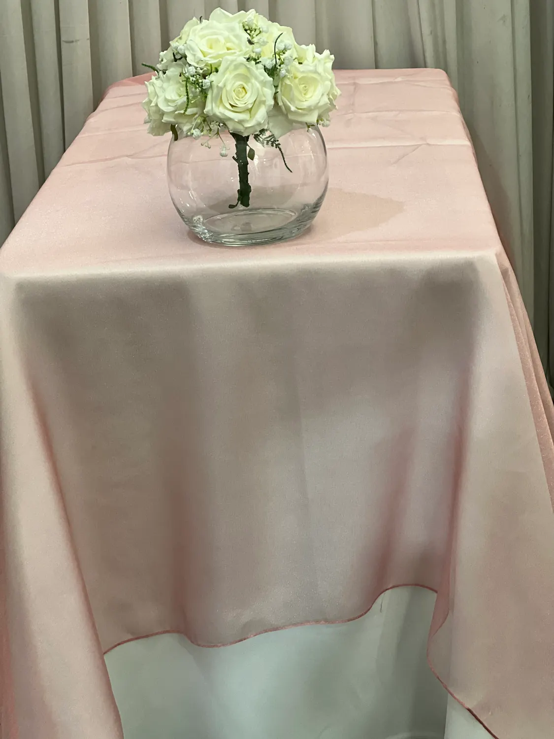 Blush Organza Overlay for blush organza overlay