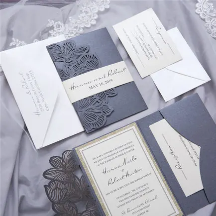 Laser-Cut Invitation Design 109