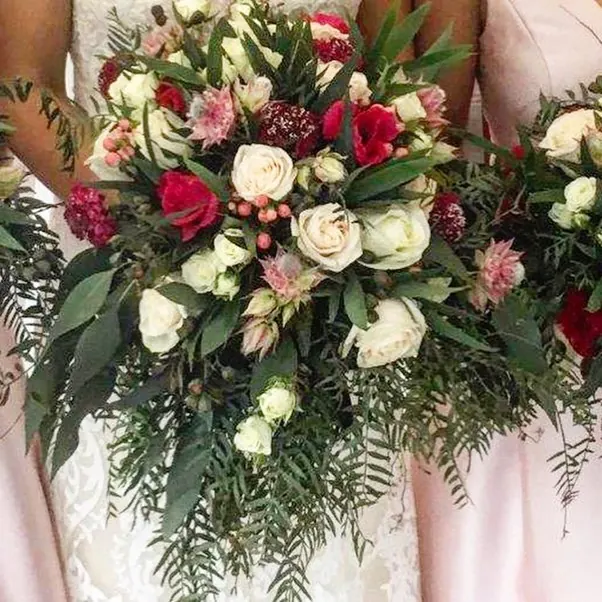 Blushing Bride Bouquet for A Country Day