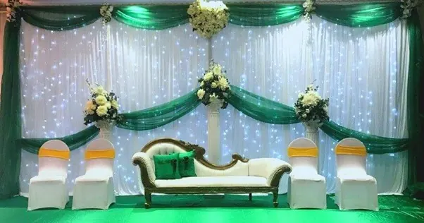 Green and white for Green and white