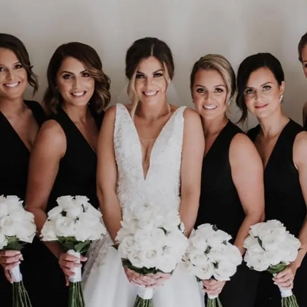 Rose Bouquets for WHITE REFLEXED ROSES