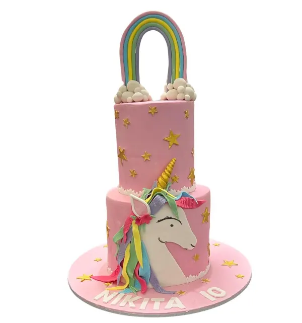 Pink Unicorn for Unicorn cake for girls