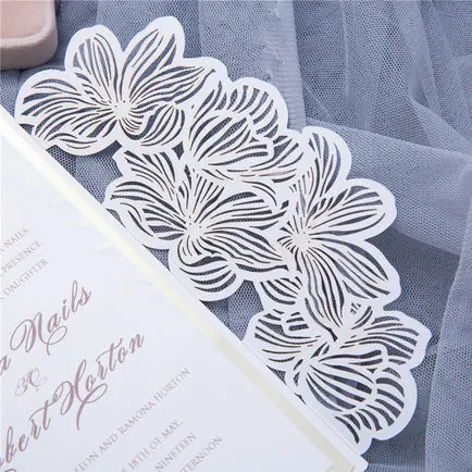 Laser-Cut Invitation Design 056
