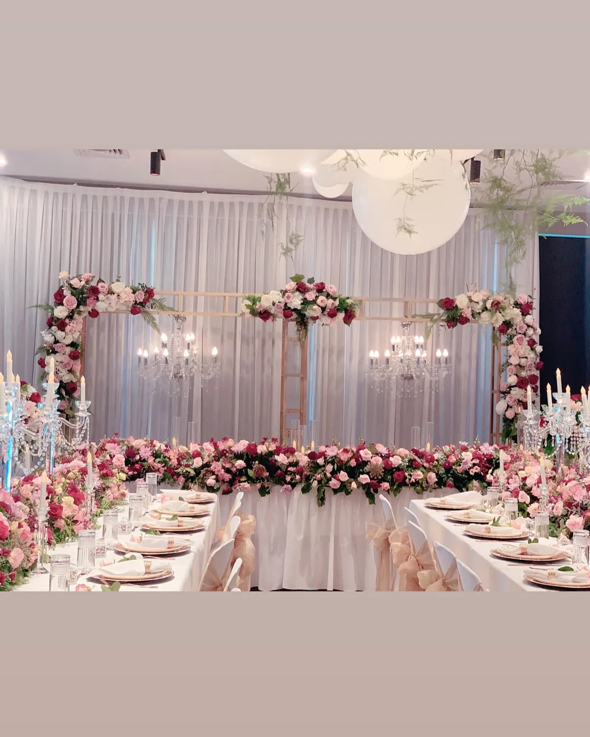 Chandelier Backdrop for Backdrop and chandeliers