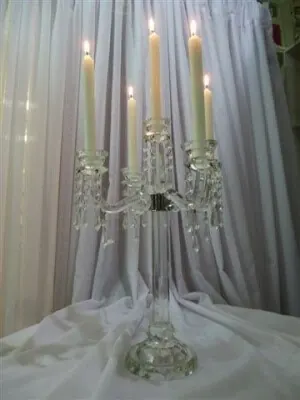 Small Crystal Candelabras for Crystal Candelabras
