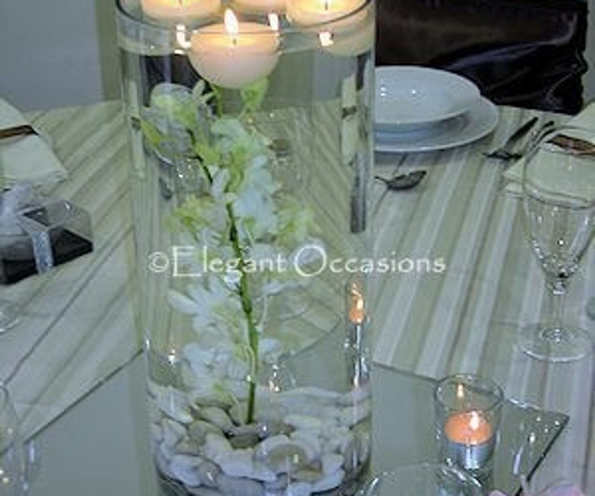 Table centrepieces detail