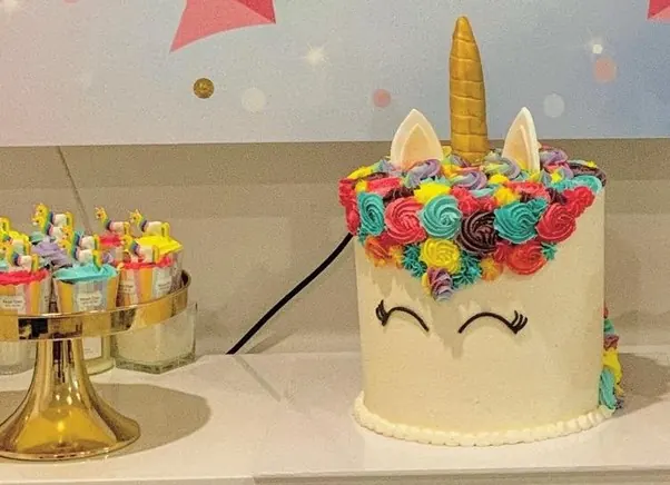 Unicorn Design Cake for Unicorn cake