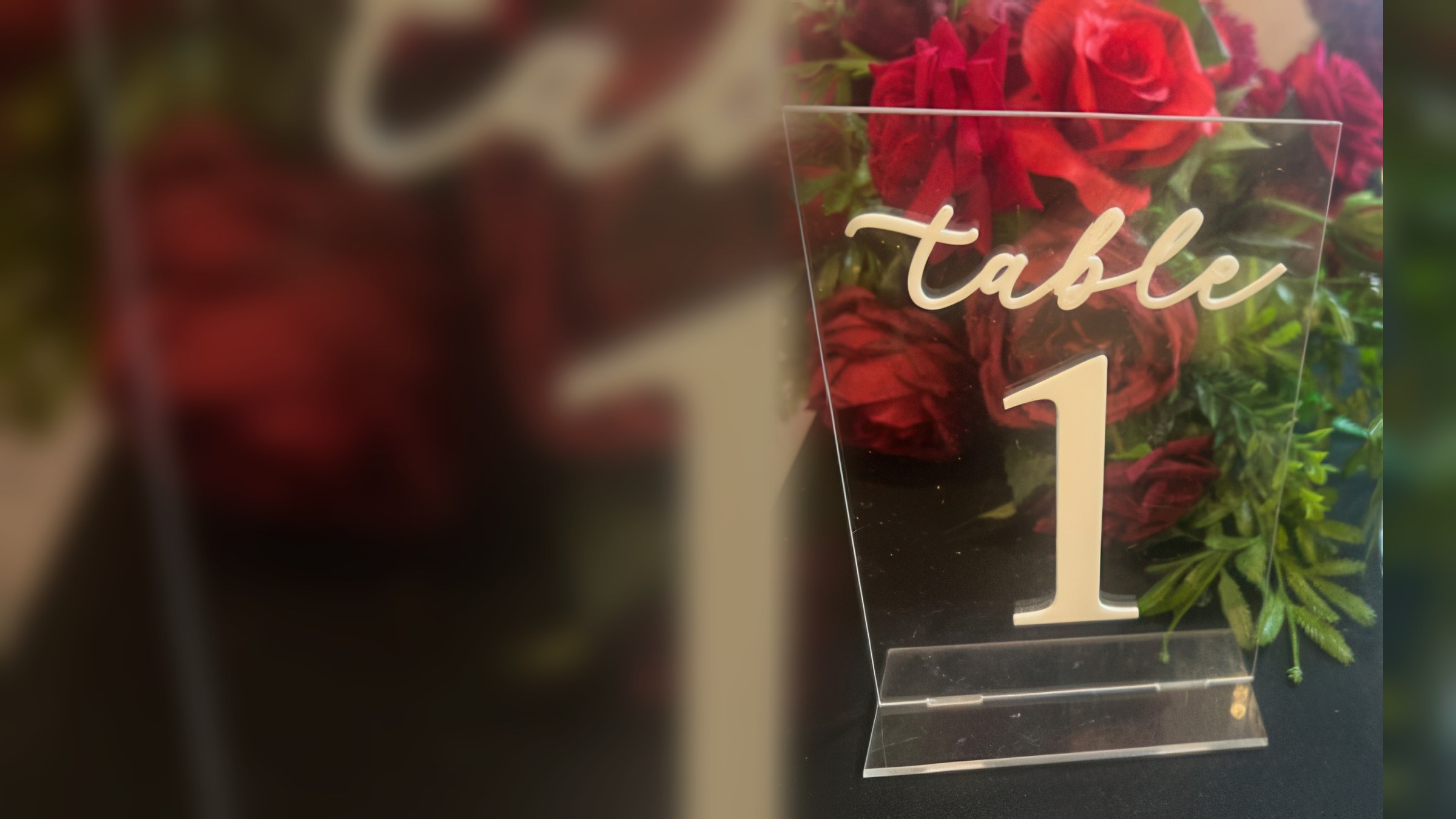 Table Number Hire