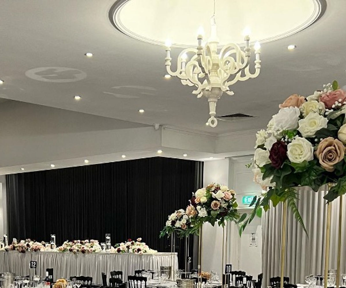Table centrepieces detail