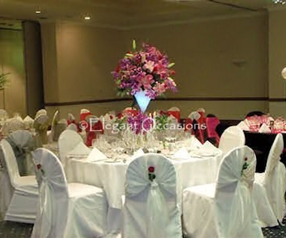 Table centrepieces detail