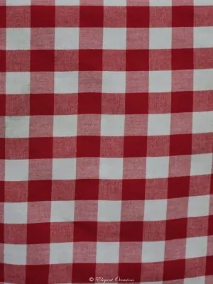 red/white check cloth for red/white check cloth