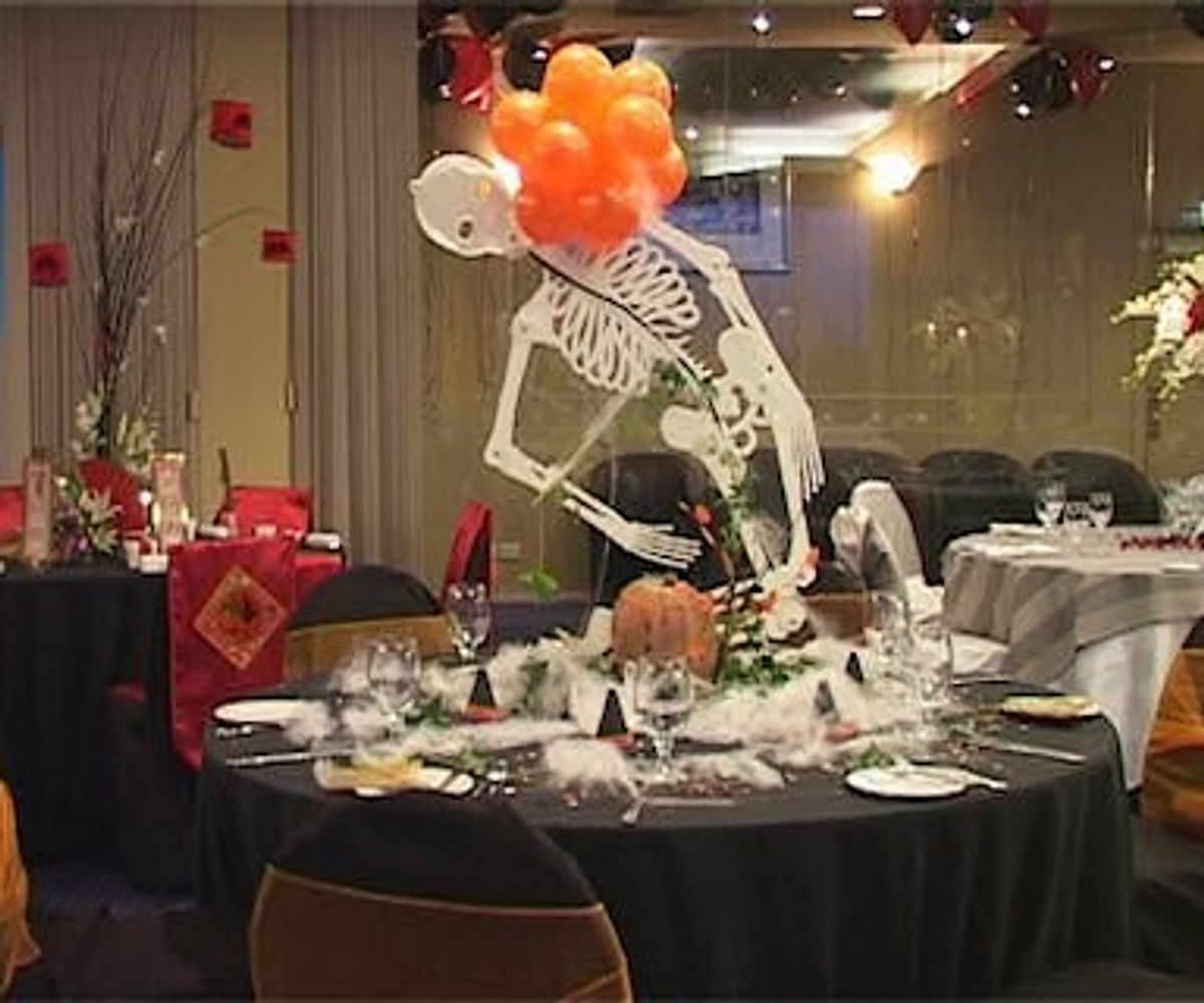 Table centrepieces detail