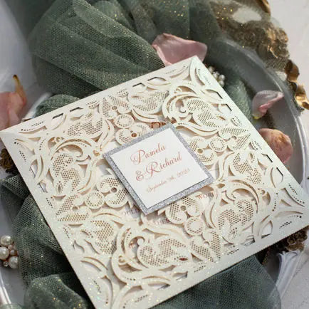 Laser-Cut Invitation Design 134