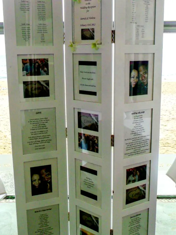 Personalised guest board for Personalised guest board