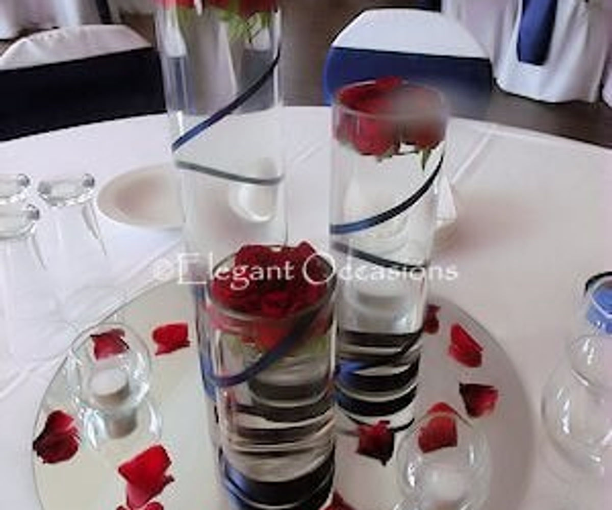 Table centrepieces detail