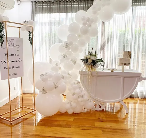 Baby Shower Backdrop for Baby cloud