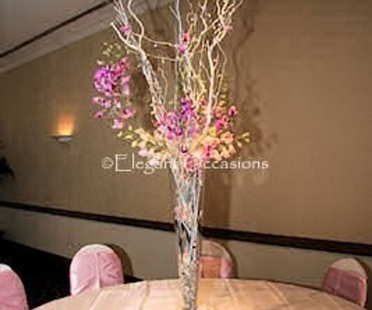 Table centrepieces detail