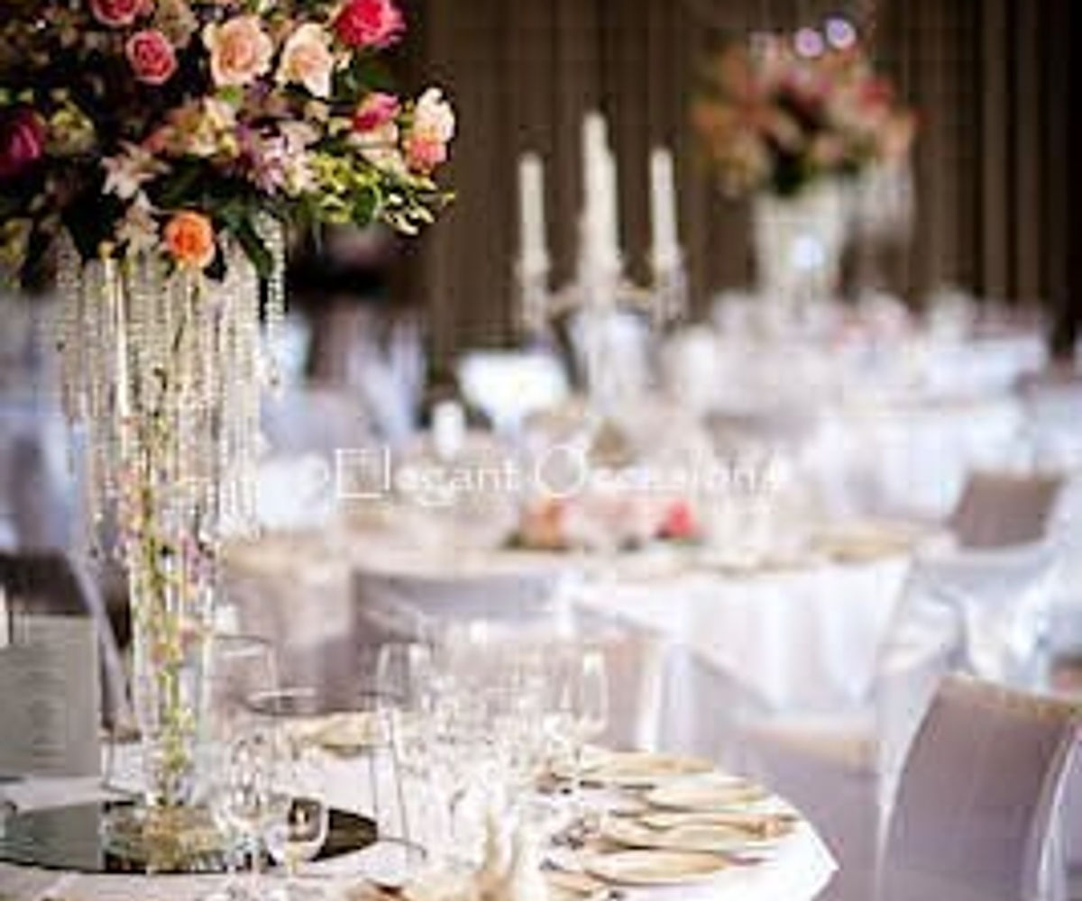 Table centrepieces detail