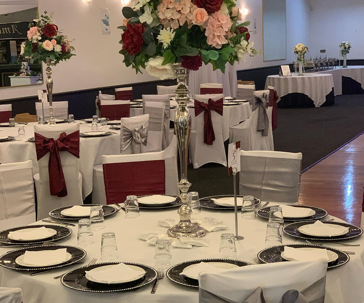 Table centrepieces detail
