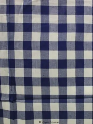 Blue and white chequered square cloth for Blue and white chequered square cloth