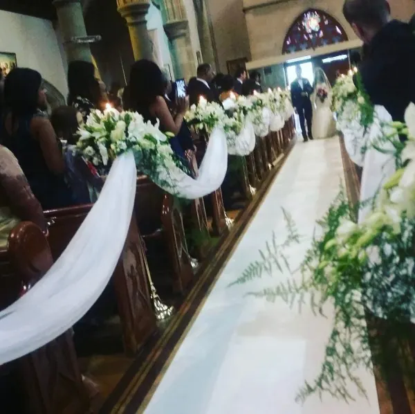 Church Wedding Decor for Church Aisle