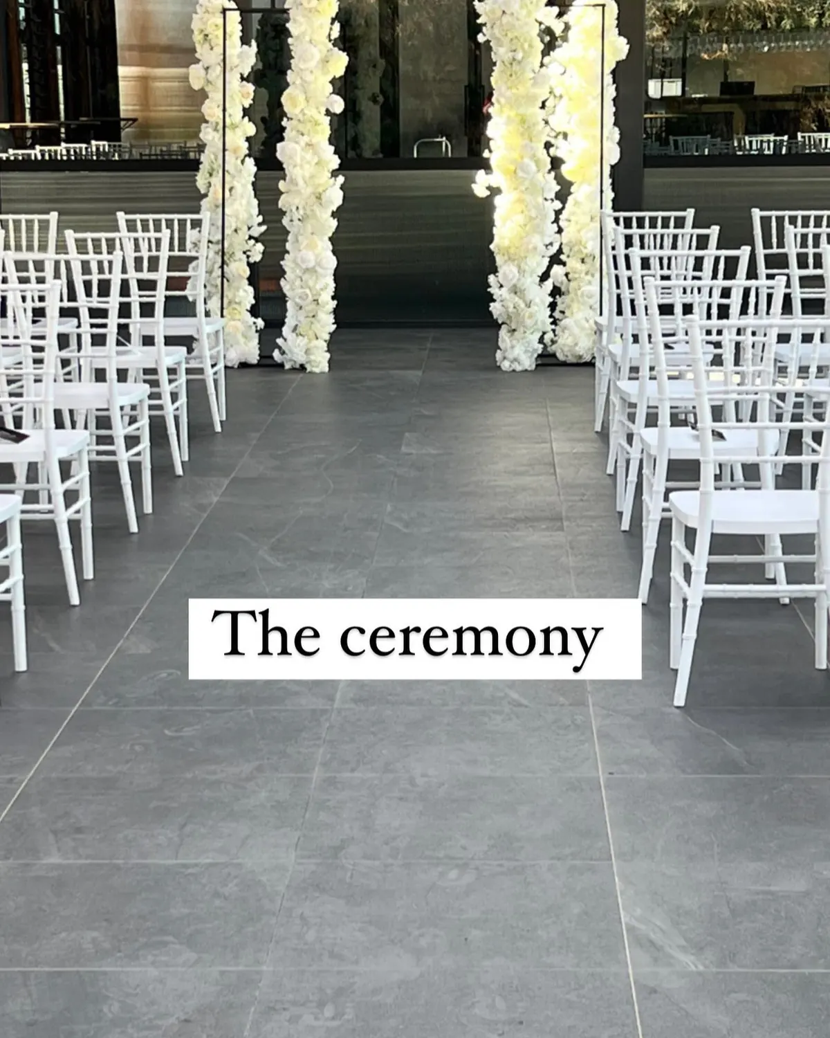 Ceremony Backdrop for Ceremony decor
