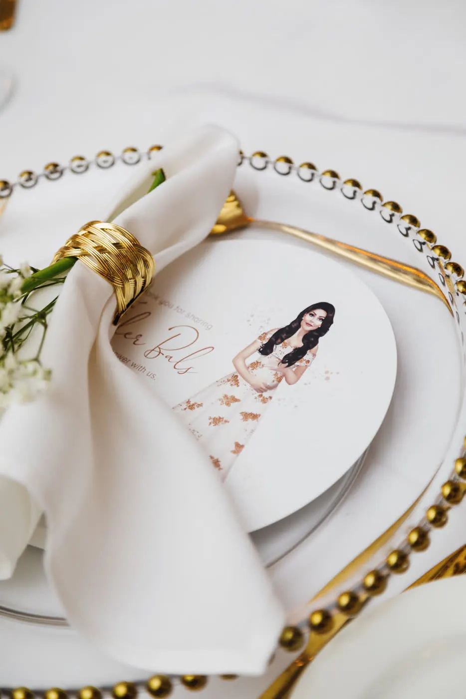 White napkin / serviette for White napkin / serviette