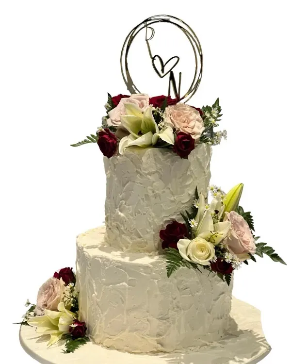 Custom Texture for custom textured buttercream cake