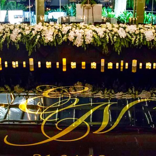 Black Bridal Table Decor for Black bridal table