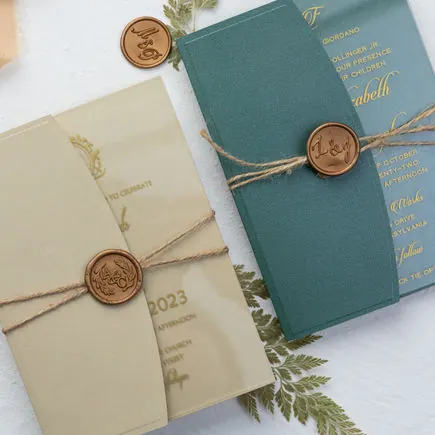 Laser-Cut Invitation Design 078