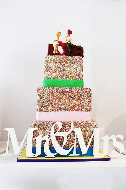 Bit Of Fun Cake for hundreds and thousands