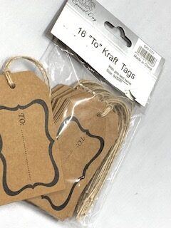 Brown Paper Gift Tags for Kraft tags