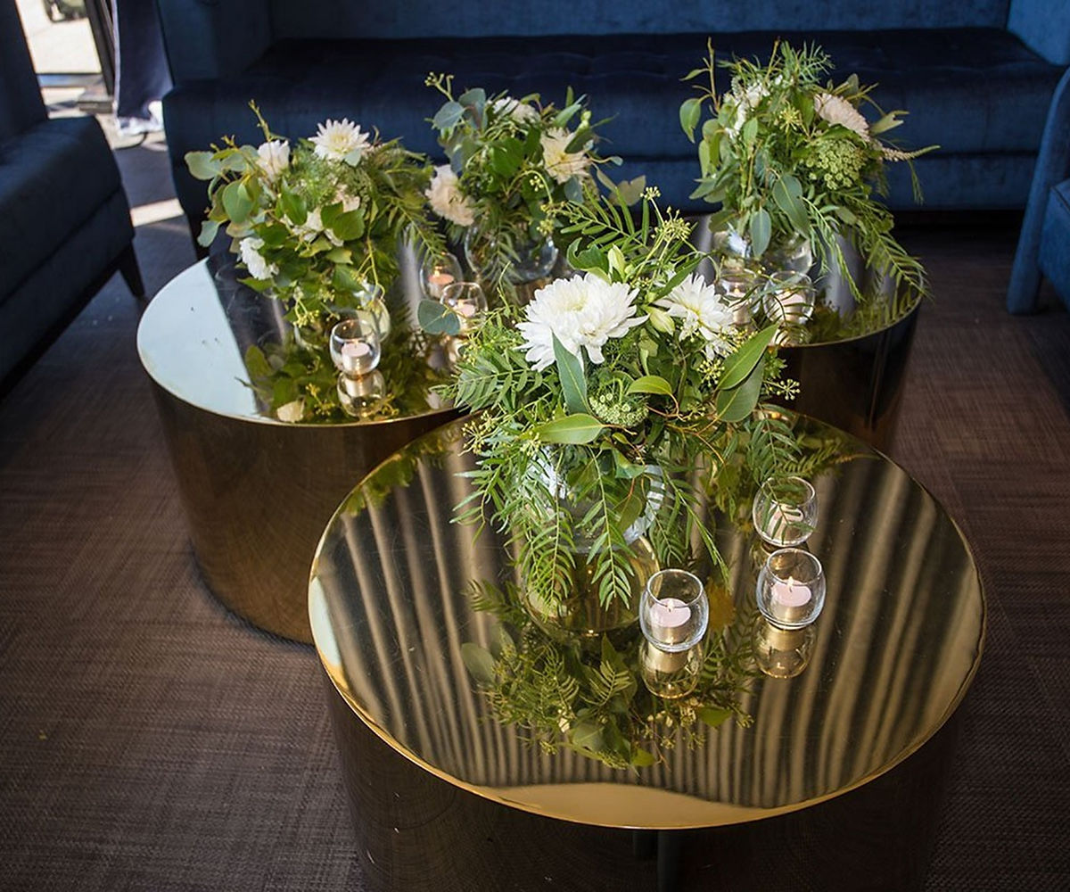 Table centrepieces detail