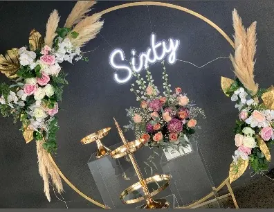 No. Sixty Neon Sign for Sixty Neon