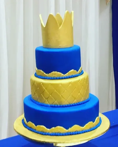 Crown Cake for Prince design cake