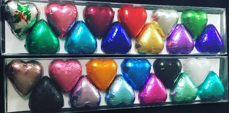 Chocolate hearts for Chocolate hearts