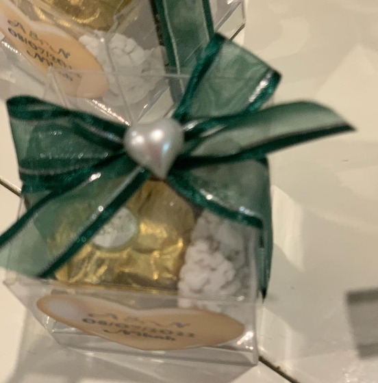 Clear Bonbonniere Boxes for Clear favour boxes