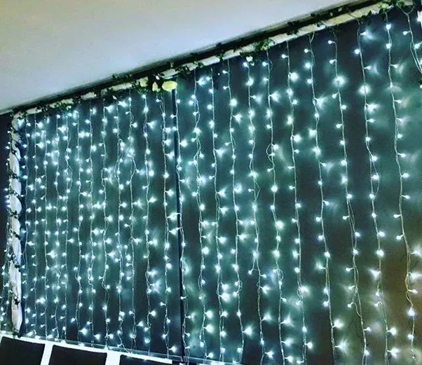 Fairy Light Backdrop for String Light curtain