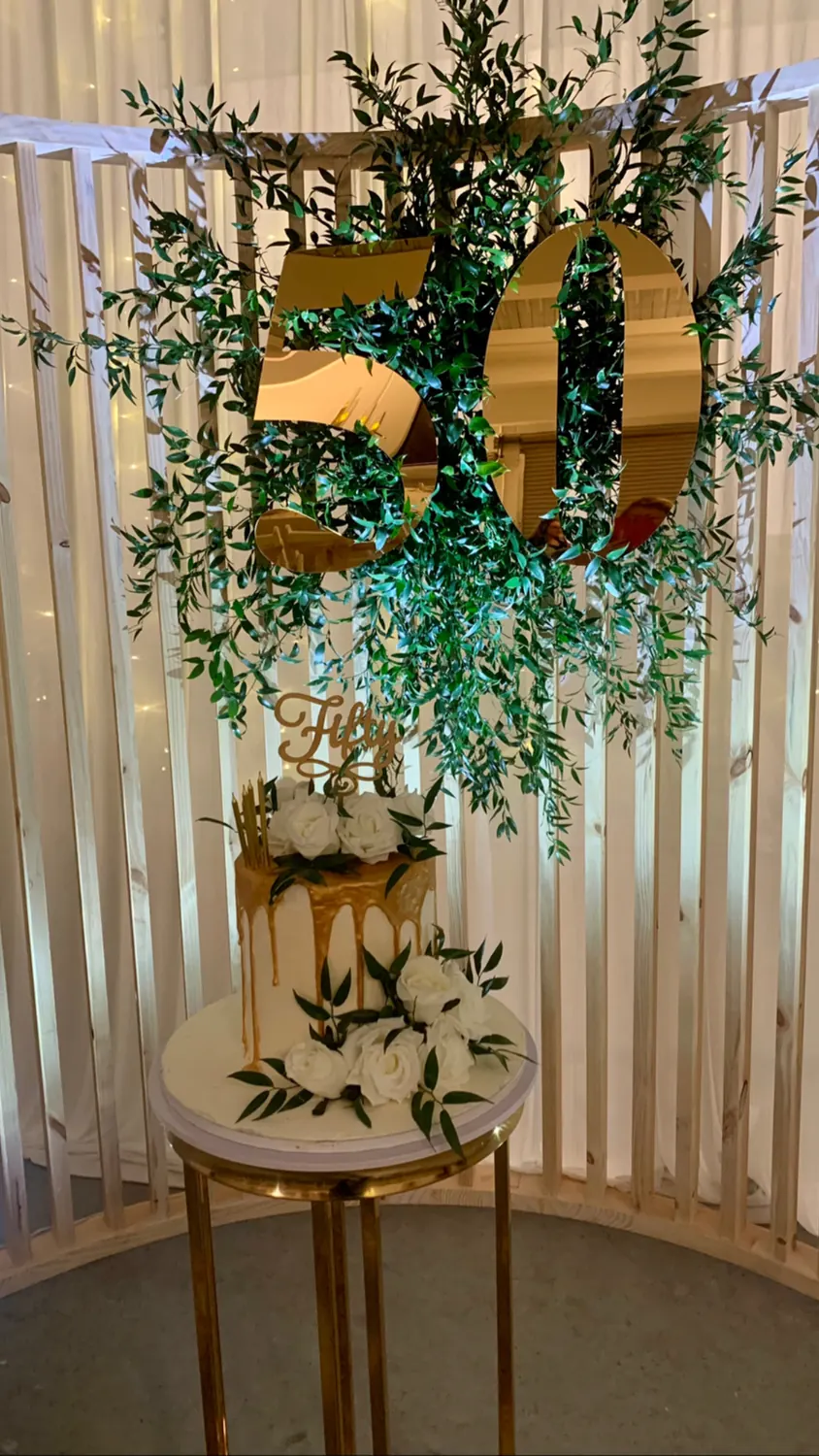 Gold Anniversary for 50th anniversary backdrop
