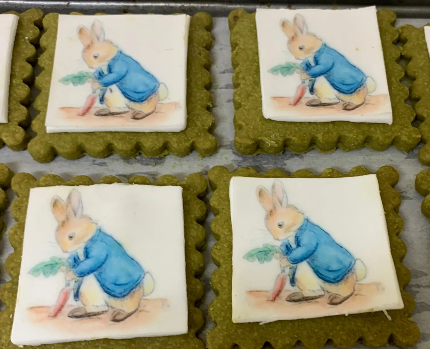 Peter Rabbit Cookie for Personalised cookie