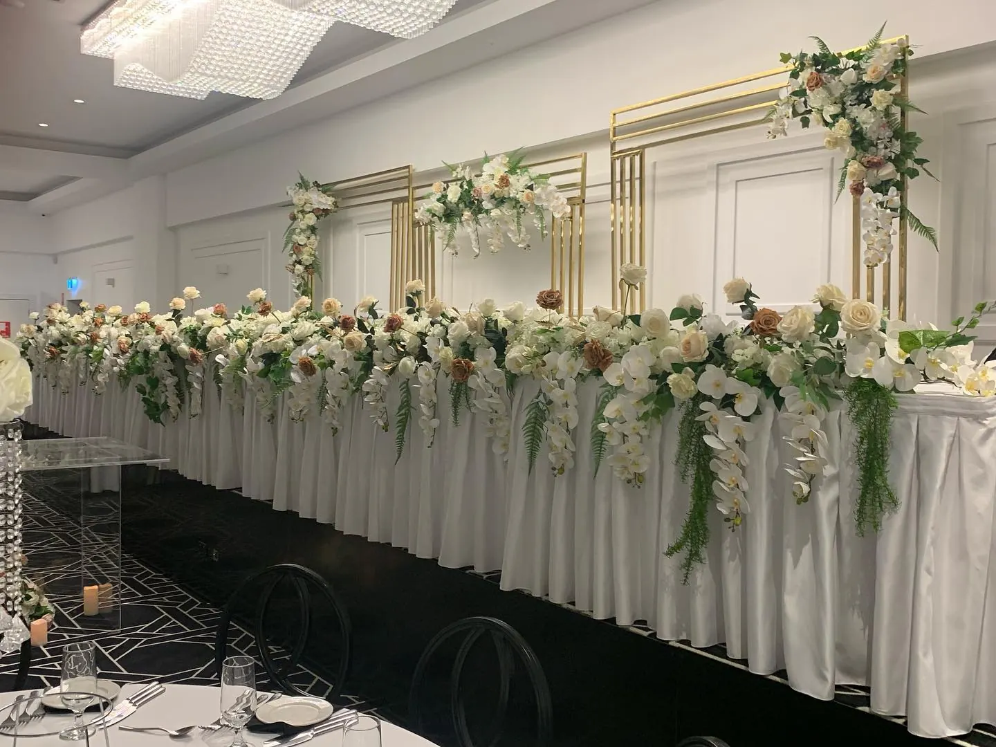 Square Gold Arches for Gold arches - trio