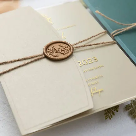 Laser-Cut Invitation Design 074