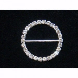 Round Diamante buckle