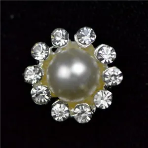 Round 14 Diamantes Pearl Embellishment for Round 14 Diamantes Pearl Embellishmen