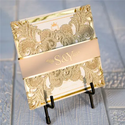 Laser-Cut Invitation Design 125